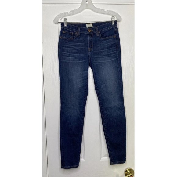 J Crew Women’s Toothpick Skinny Denim Jeans Medium Wash 26 - Picture 1 of 7